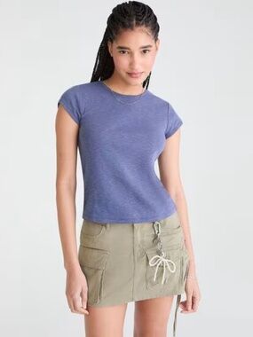 Aeropostale Seriously Soft Crew Tee BLUE